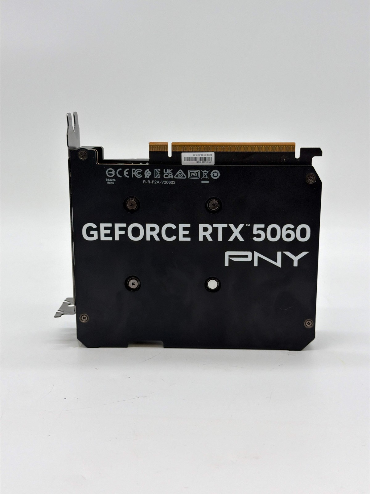 PNY GeForce RTX 5060 8GB GDDR7 Single Fan Graphics Card for Gaming PC Used
