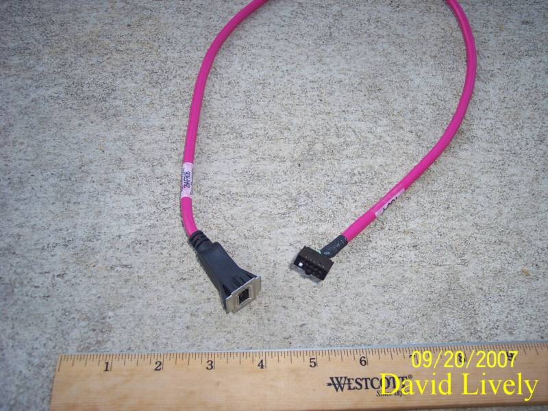 2x Lot Dell X8711 Dimension 9100 Precision WS380 1394 Cables 26" CN-0X8711