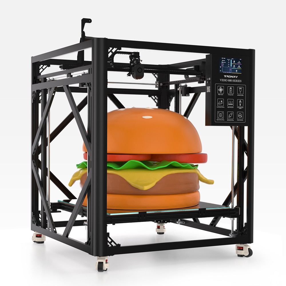 Tronxy VEHO 800 PRO Biggest Volume 3D Printer DIY Kit 800×800×800MM Huge 512L