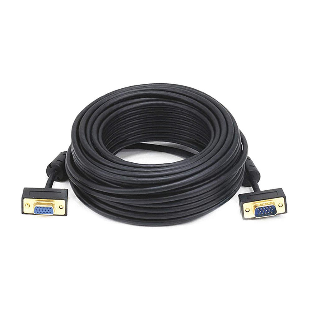 MONOPRICE 6375 Video Cable,Black,50ft L 14X042
