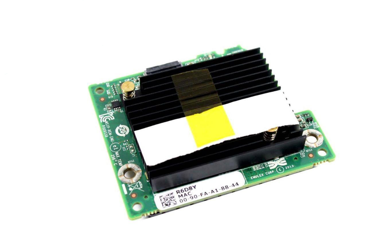New Dell EMULEX OneConnect OCM14102-N6-D 10GB PCI-E 3.0 bNDC NIC Adapter R6D8Y