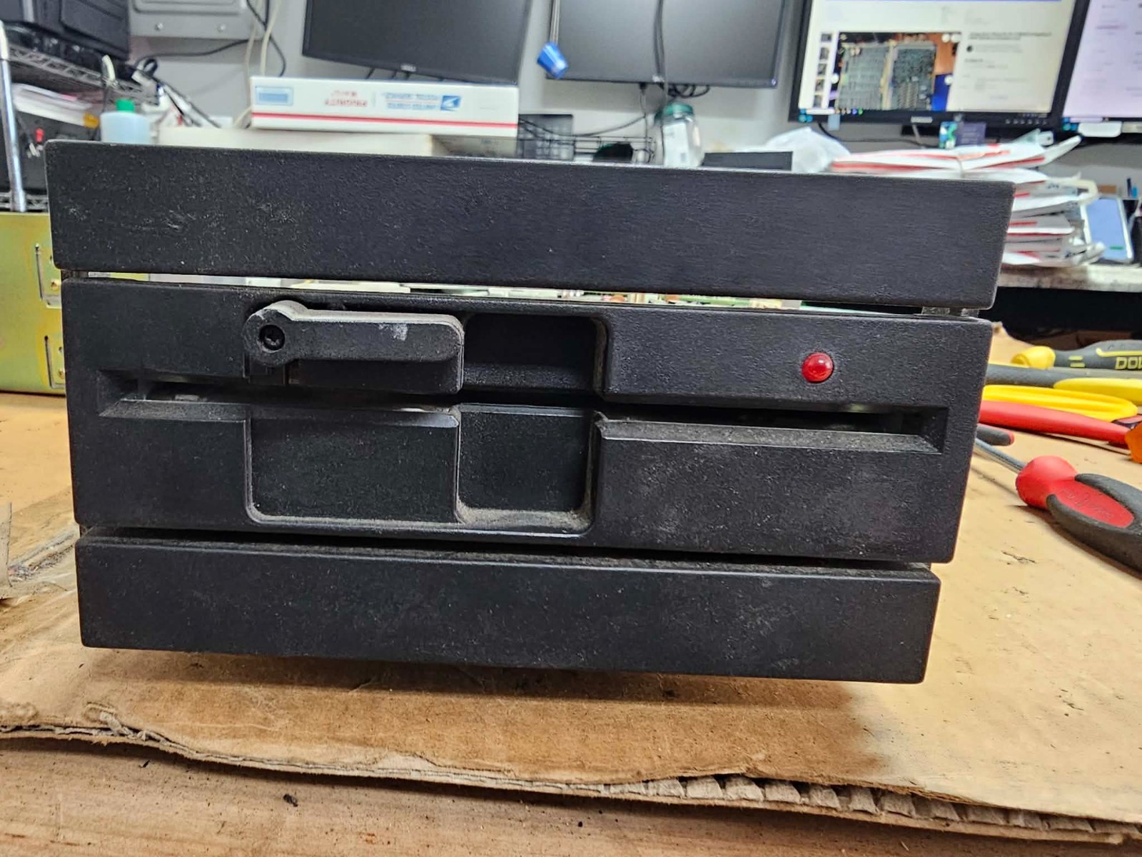 WANG Vintage Retro Shugart SA455-2BB 5.25 DSDD 360k Half Height Floppy Drive NOS
