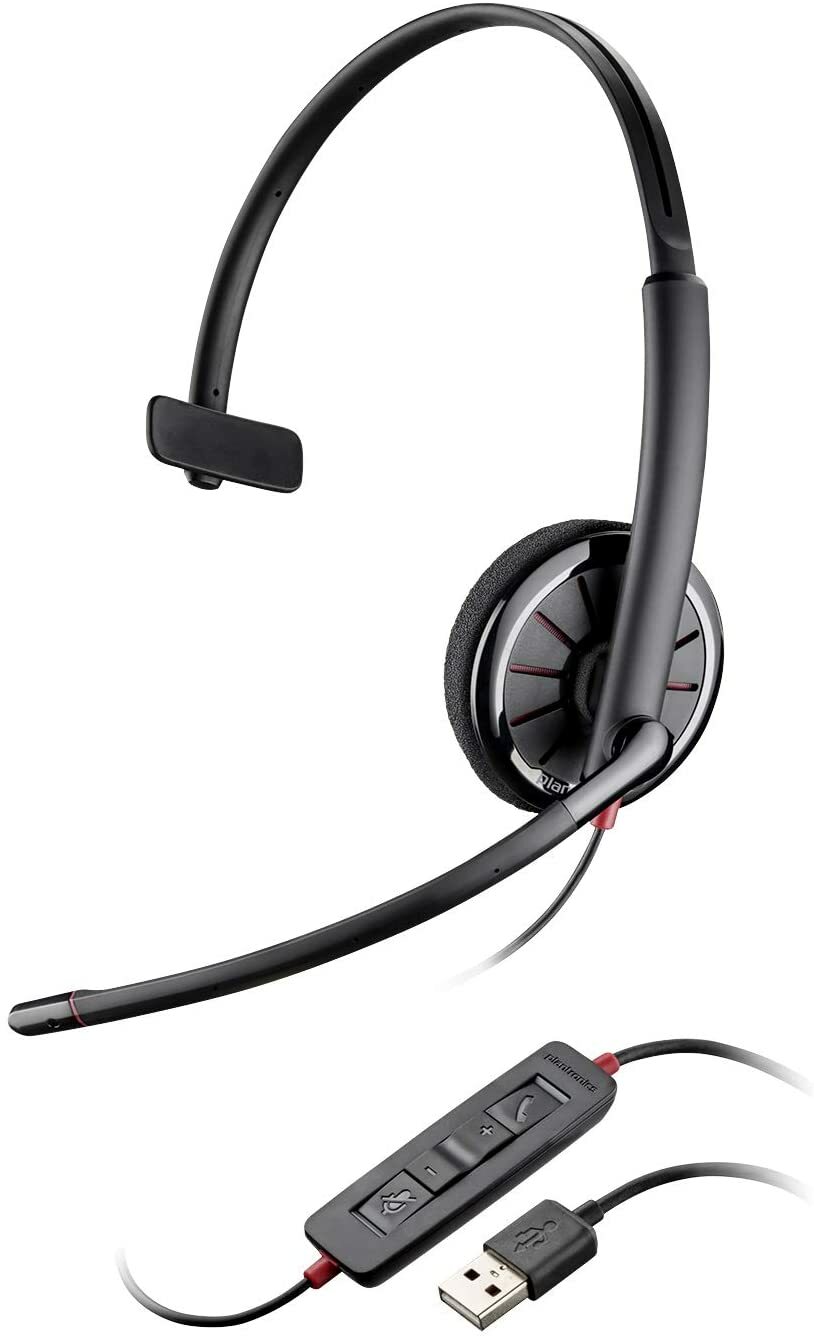 Plantronics Blackwire C310-M Black USB Headset