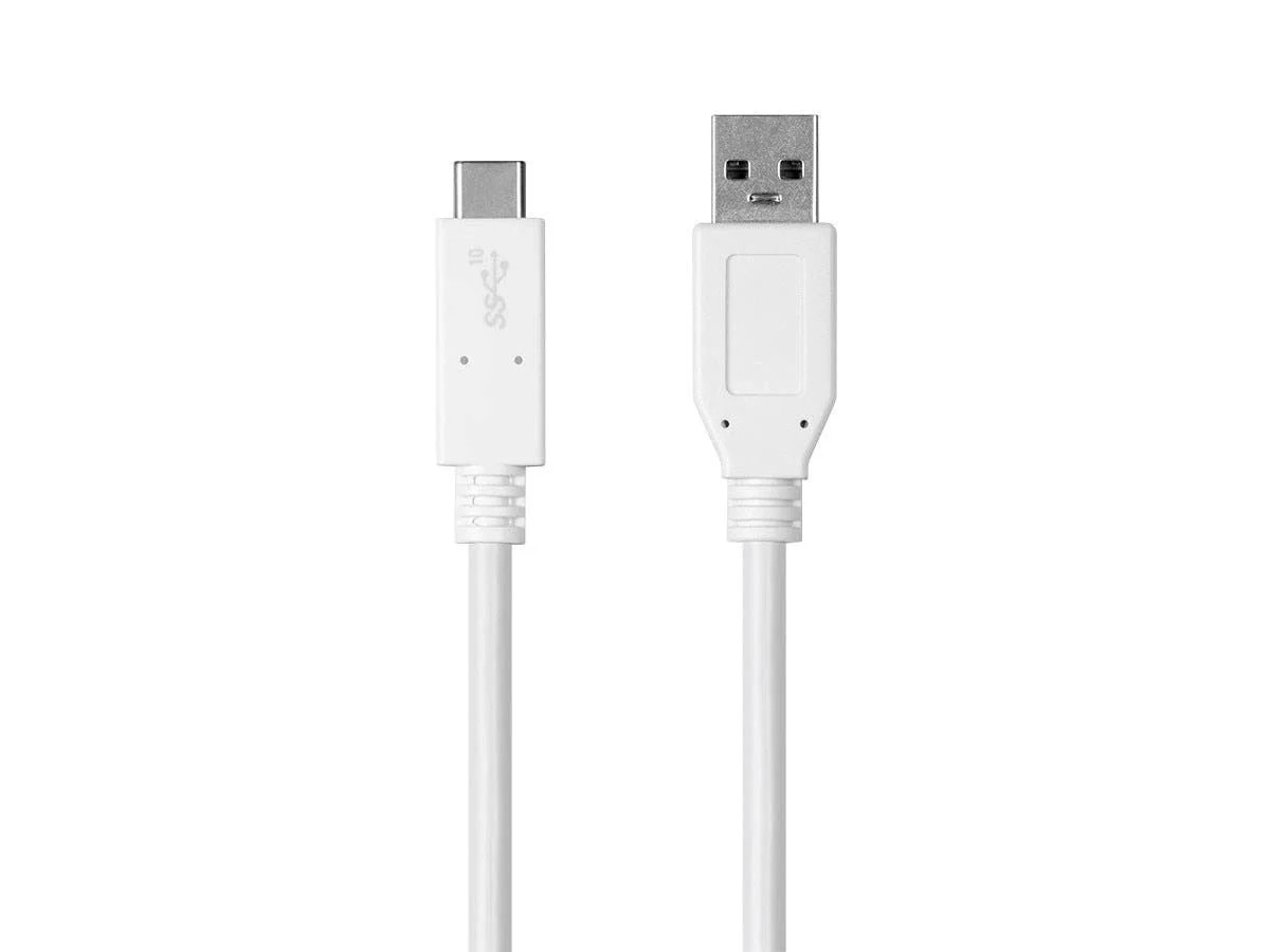 Monoprice Essentials USB Type-C to USB-A 3.1 Gen 2 Cable 10Gbps 3A 30AWG 3.3ft