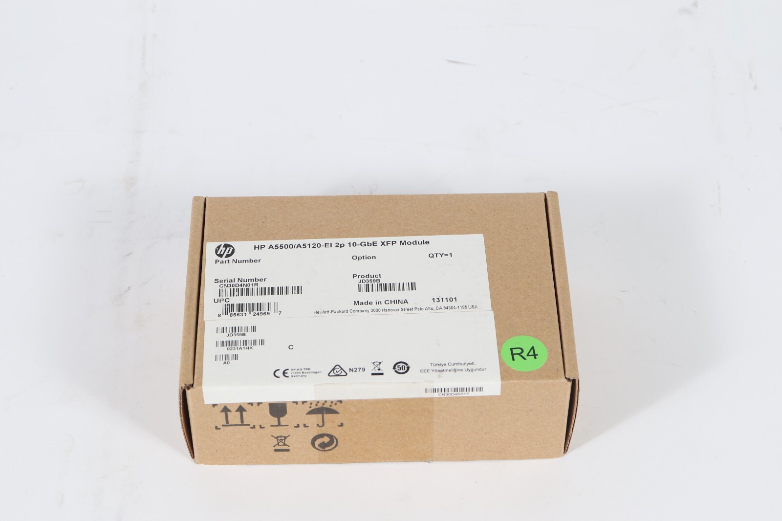 Hewlett Packard HP A5500/A5120-EI 10-GbE 2P XFP Module JD359B