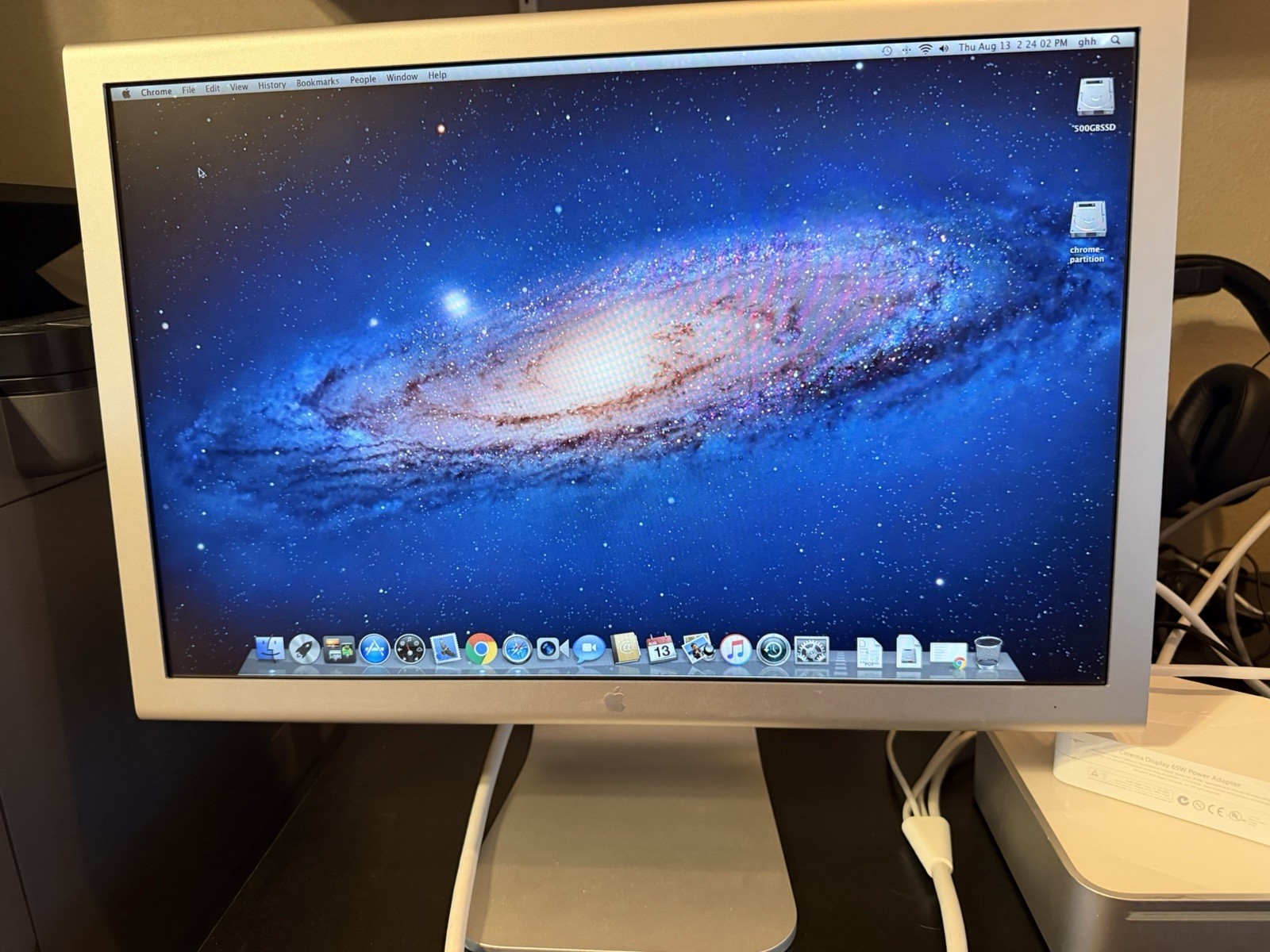 Apple Mac Mini A1176 & Cinema Display A1081 20” Monitor 🍎 RARE Tested