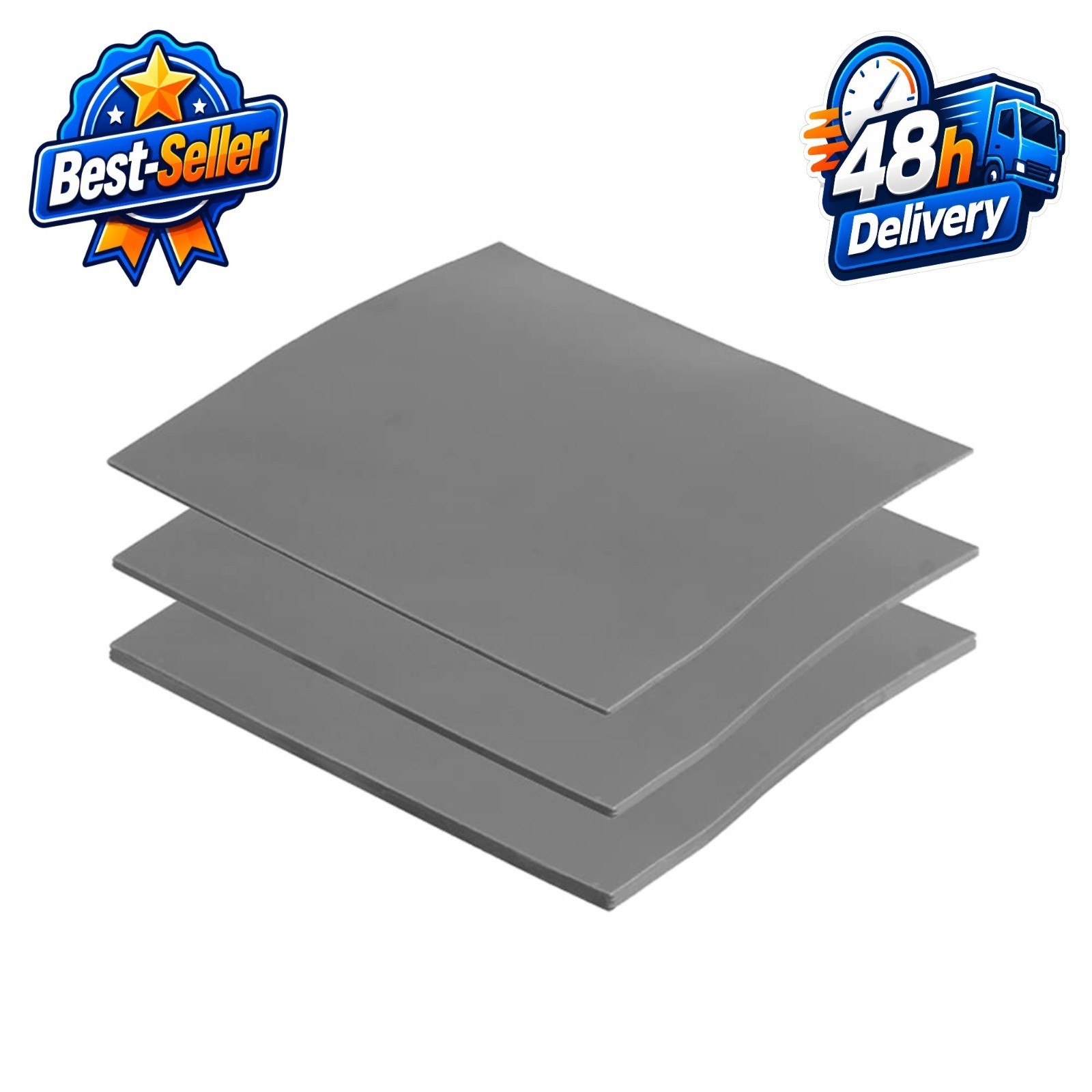 OwlTree 3 Pack Thermal Pads 100x100mm 0.5mm 1mm 1.5mm High Conductivity