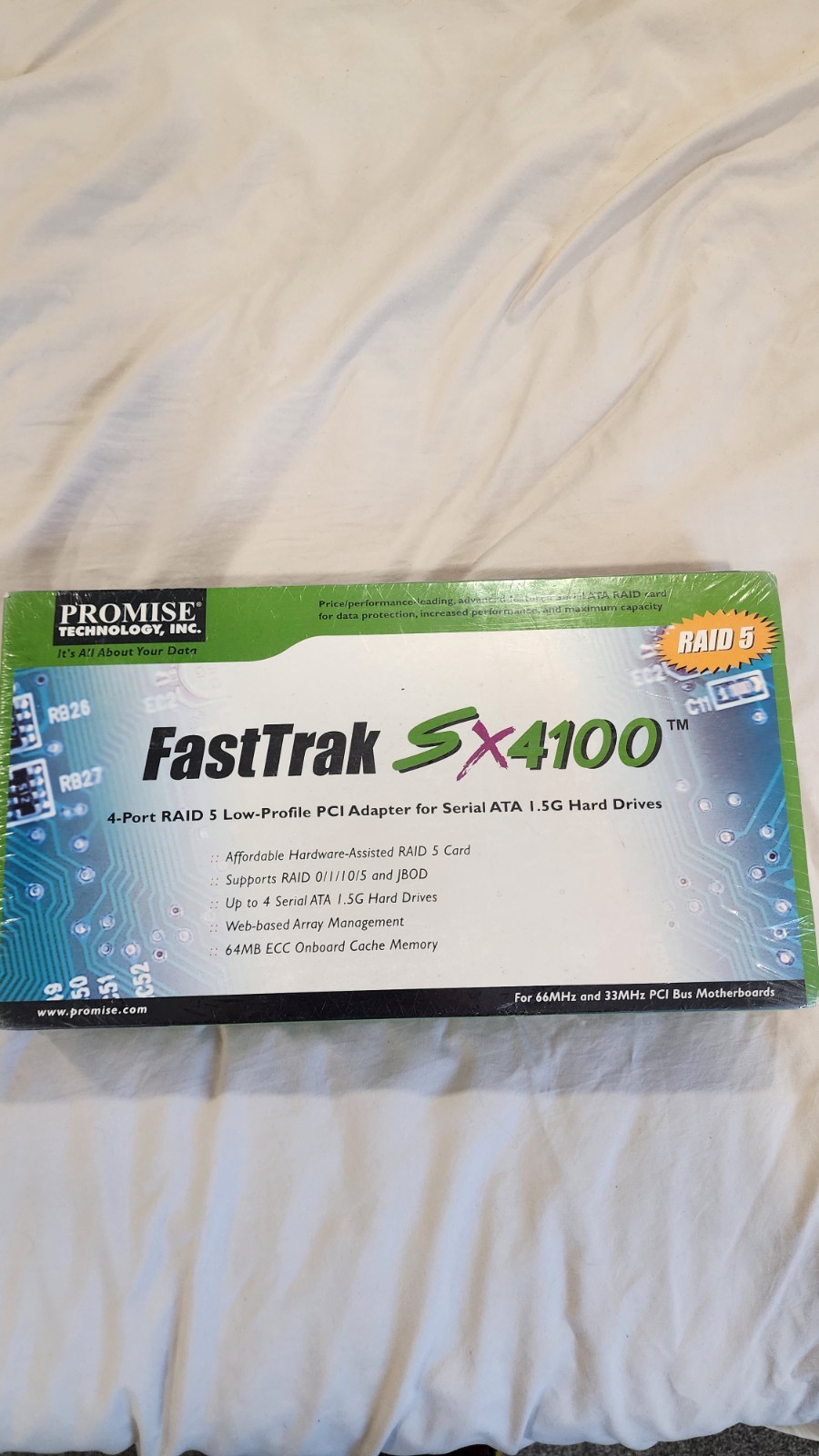 FastTrak Sx4100 4-Port RAID 5 PCI Adapter