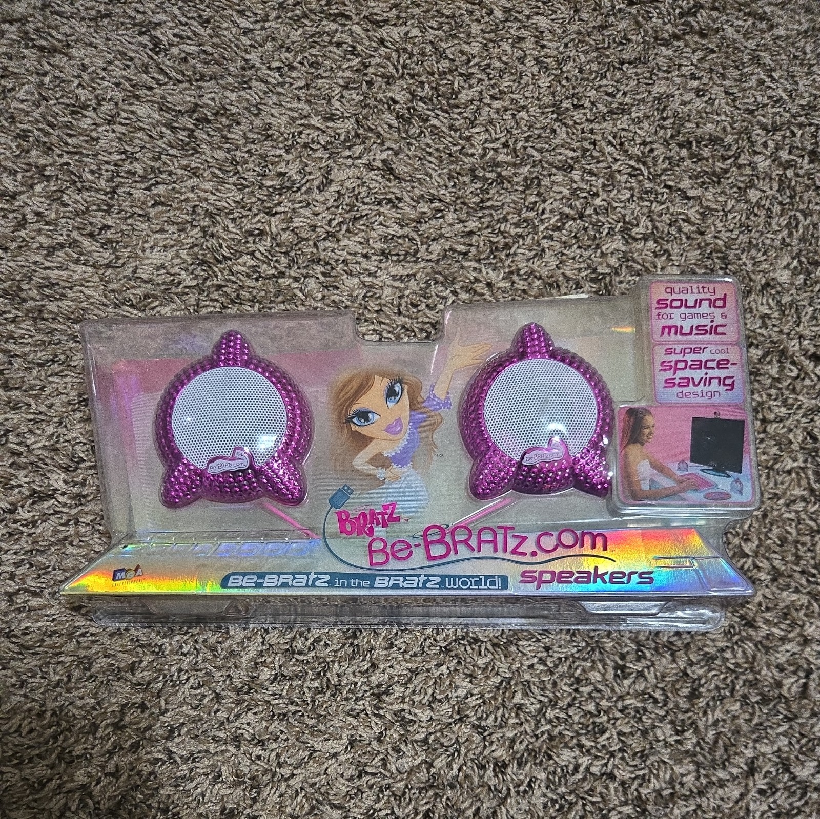 Be-Bratz Speakers by MGA Entertainment Brand New and Sealed