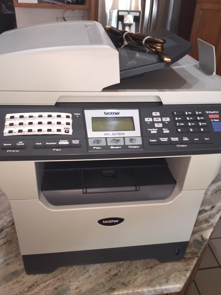 Brother MFC-8670DN  Laser Printer-Rare-For Parts Only-SHIPS N 24 HOURS