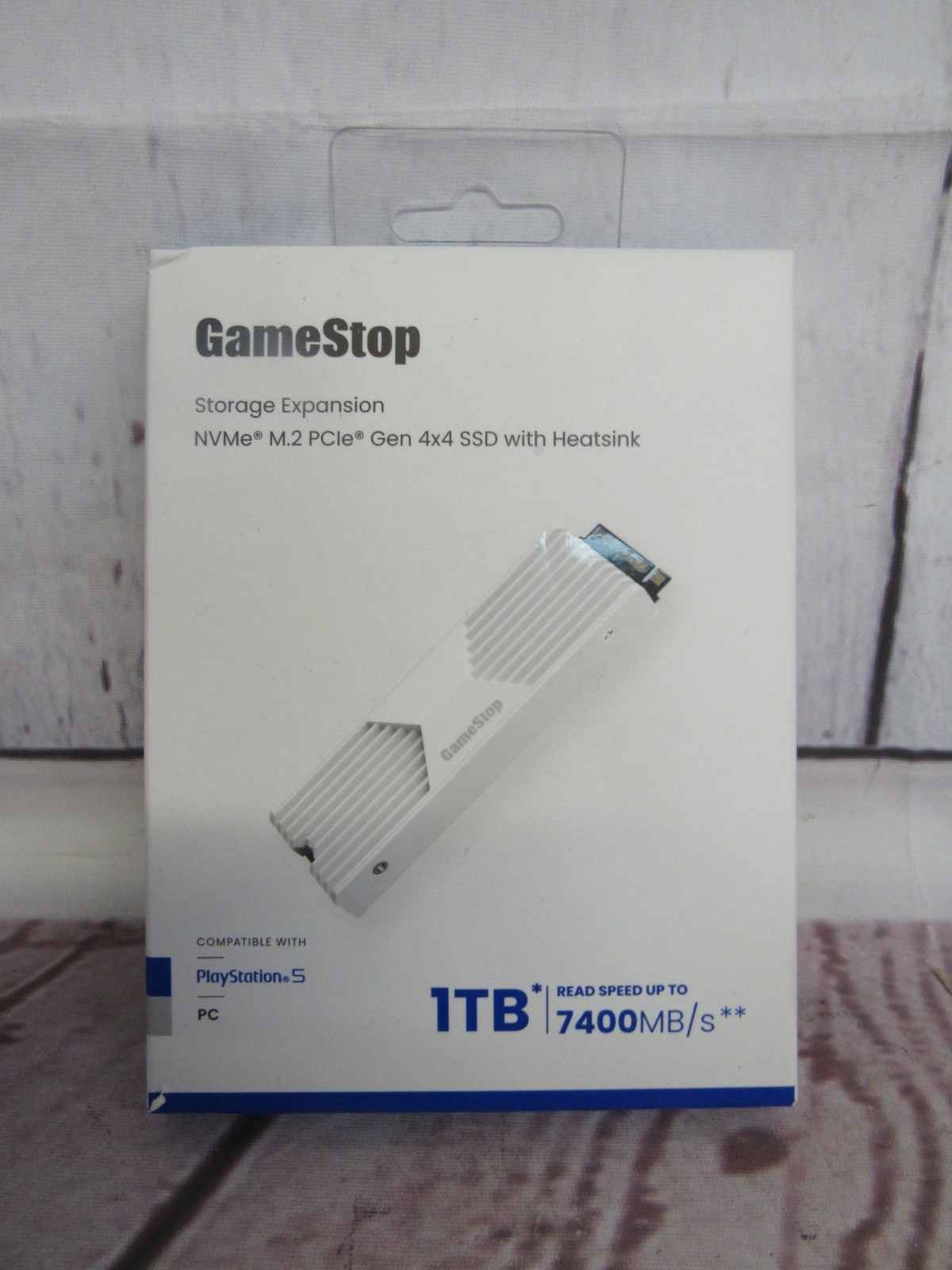 GameStop 1TB NVMe M.2 PCIe Gen 4x4 SSD w/ Heatsink for PS5/PC 7400MB/s *NEW*