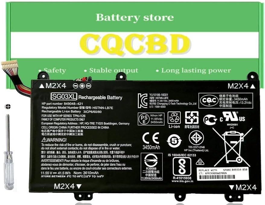 SG03XL Battery For HP Envy M7 M7 U M7 U009DX M7 U109DX 17T U000 CTO 17 U273CL