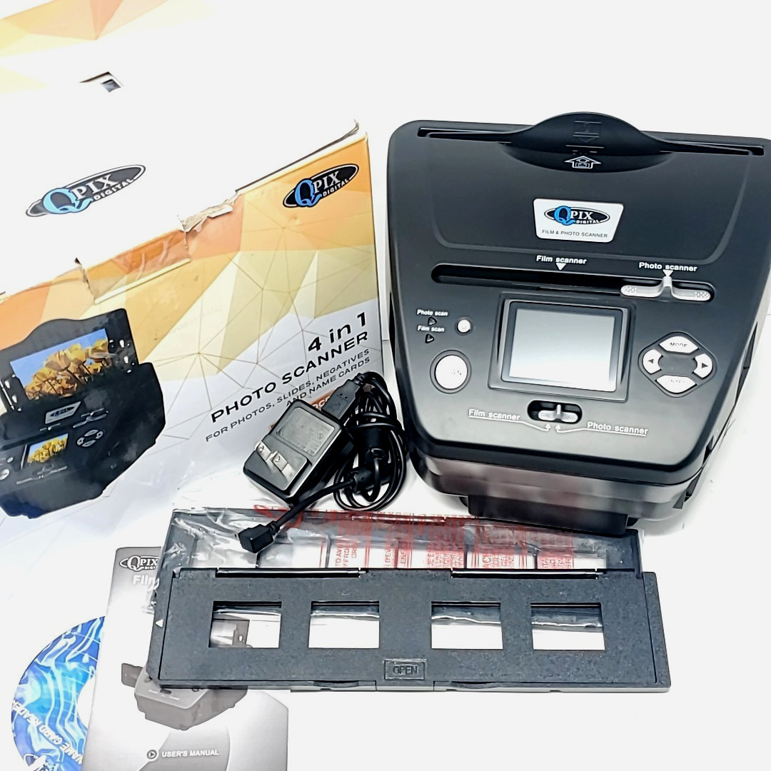 Qpix - PS970H - Slide and Film Scanner Digital Media Digitizer Working