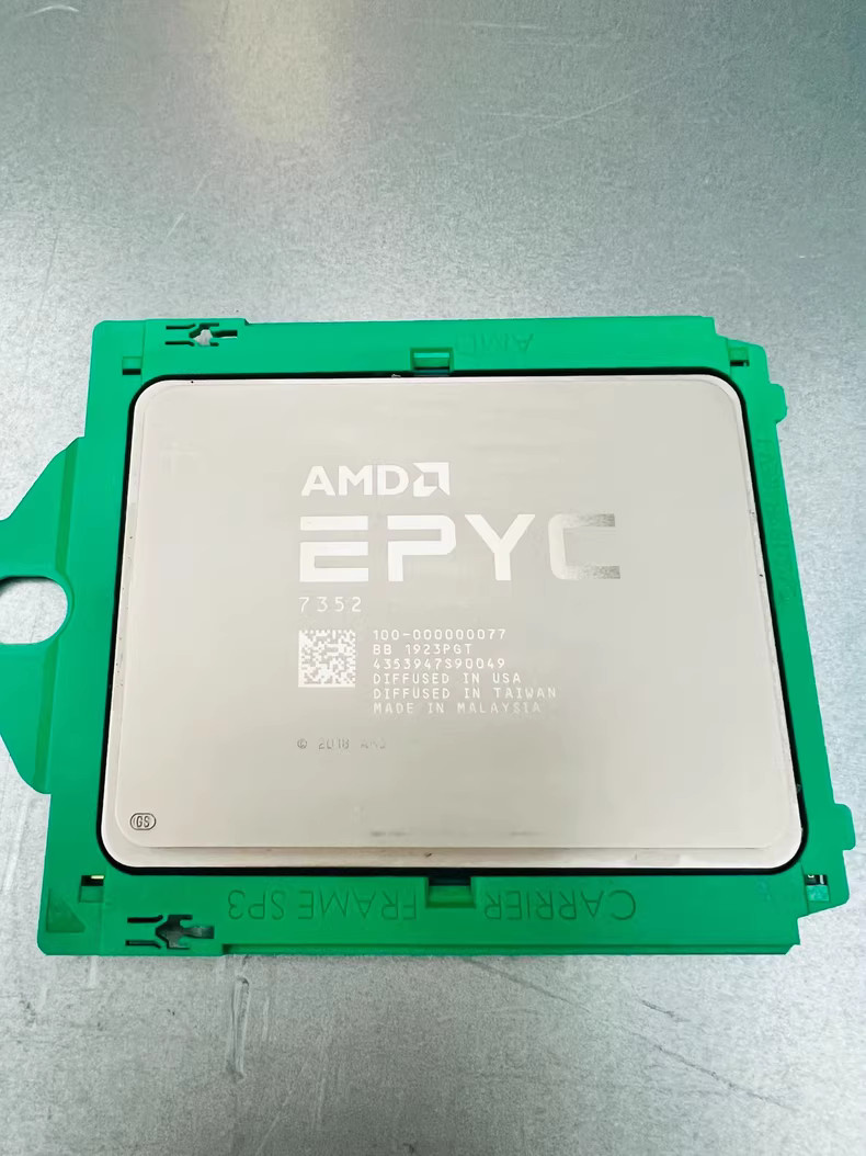 AMD EPYC 7352 24C 48T SP3 NO VENDOR LOCK Unlocked 155W 100-000000077