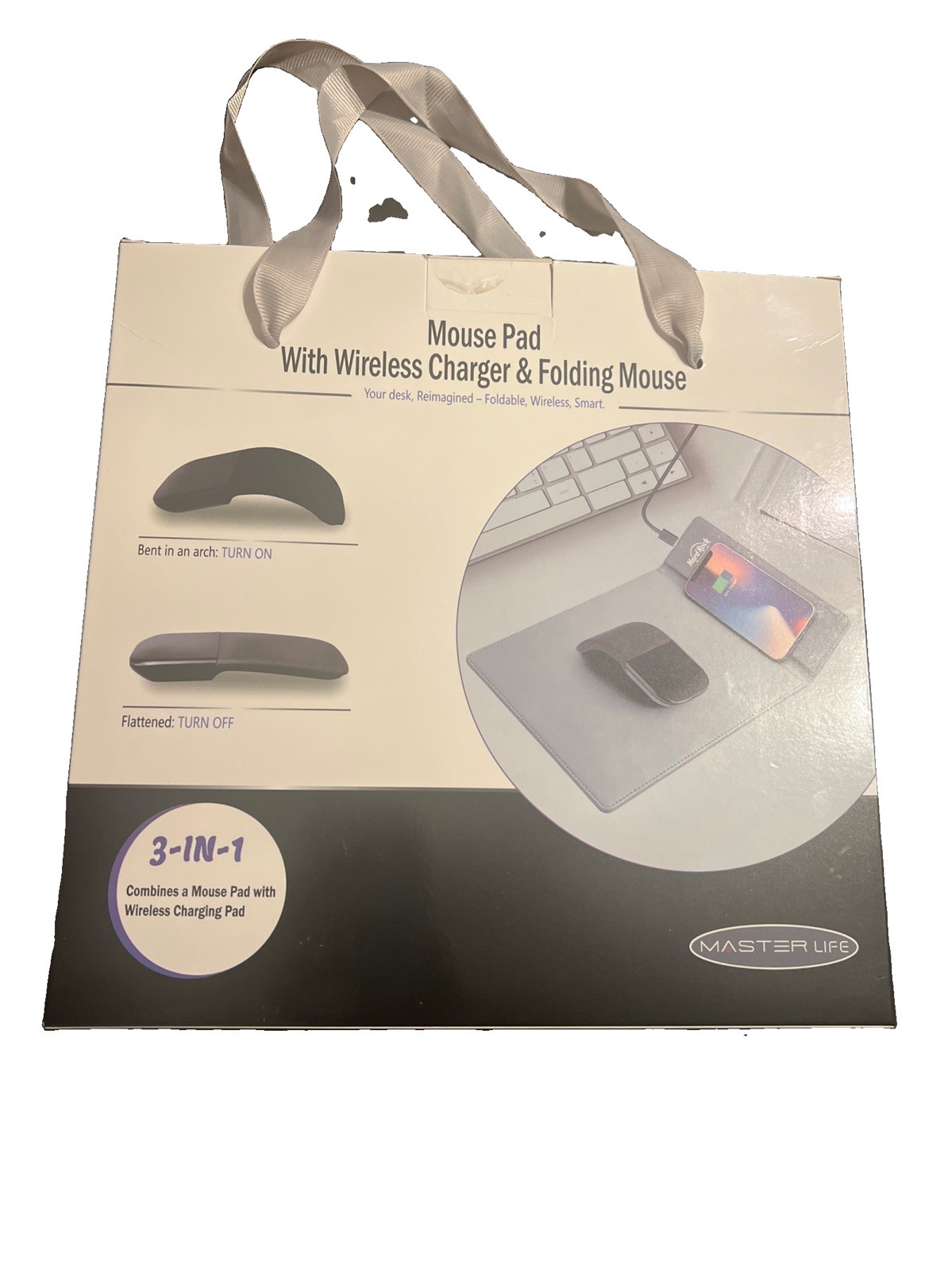 Hard Rock Hotel Casino Promotional 3-in-1 Wireless Charging Mouse Pad Set NEW