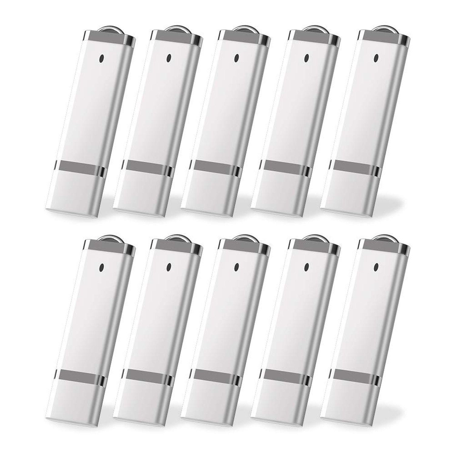 KEXIN 10 Pack 32 GB Flash Drive 32GB USB Flash Drive Thumb Drive USB2.0 Metal...