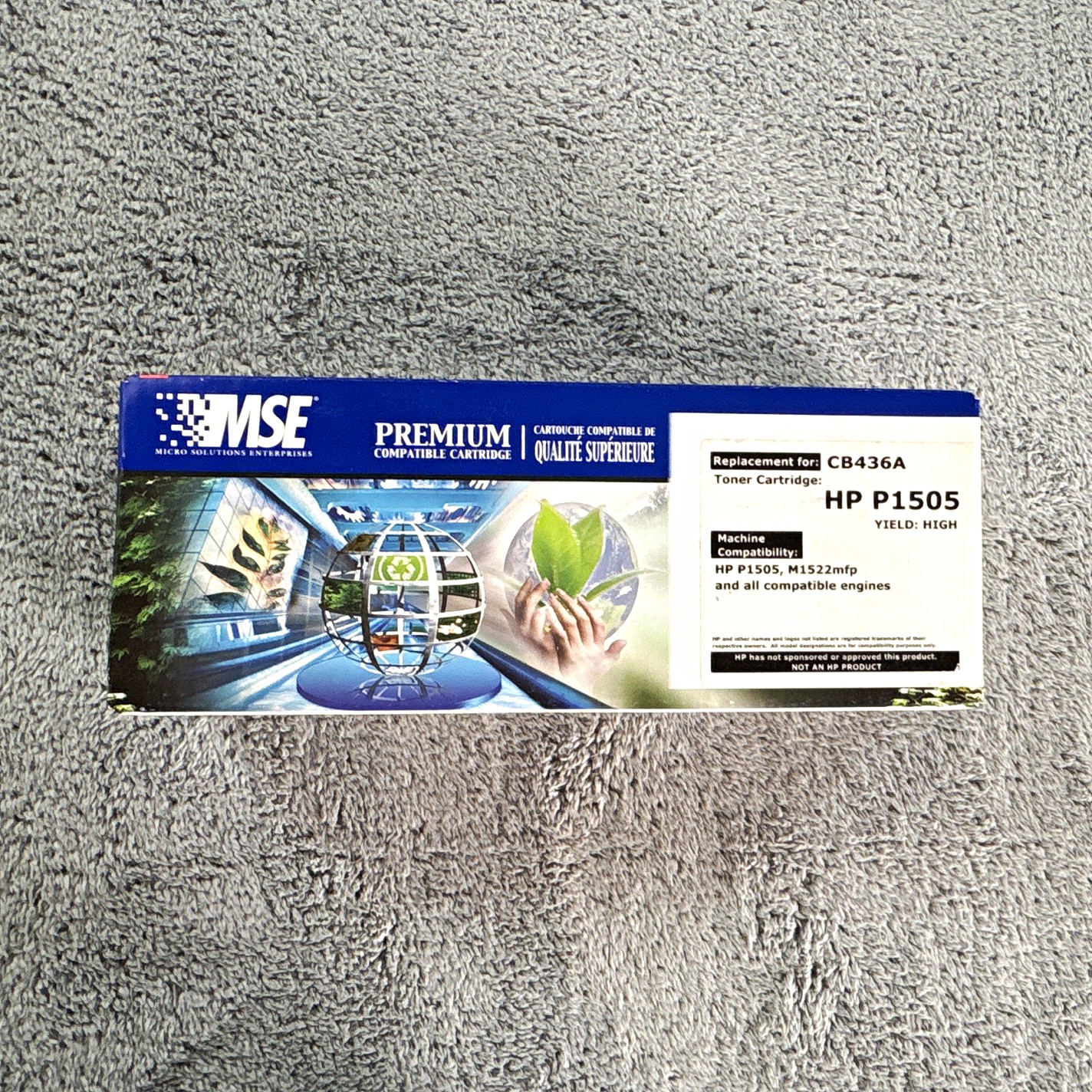 MSE Compatible Laser Toner Cartridge Q646A Yellow for HP 1505