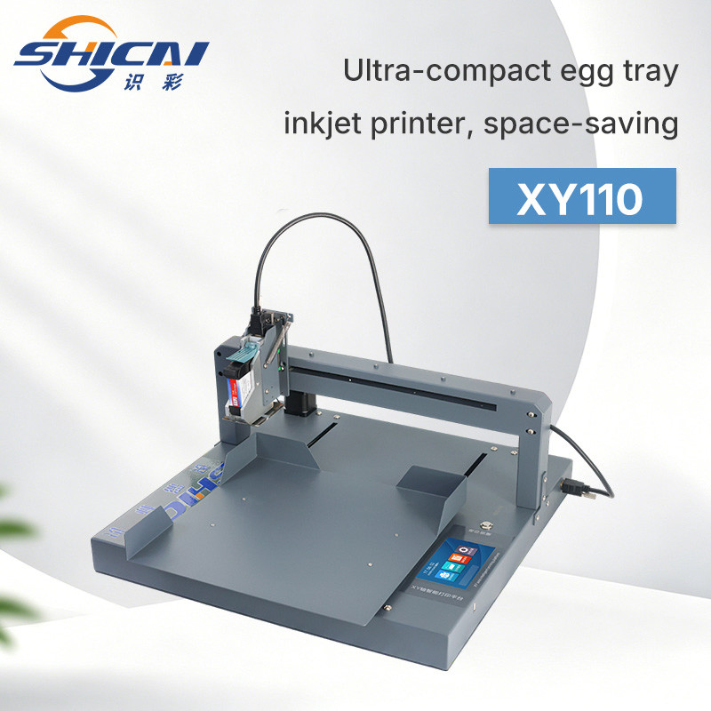 Egg Inkjet Printer Automatic Date Lot Expiry Printing Machine