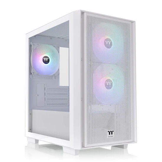 Thermaltake CA-1Y8-00S6WN-01 Versa H16 TG ARGB Snow Micro Tower Chassis