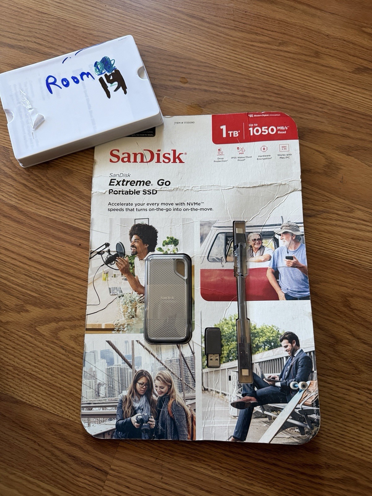SanDisk - Extreme Portable 1TB External USB-C NVMe SSD
