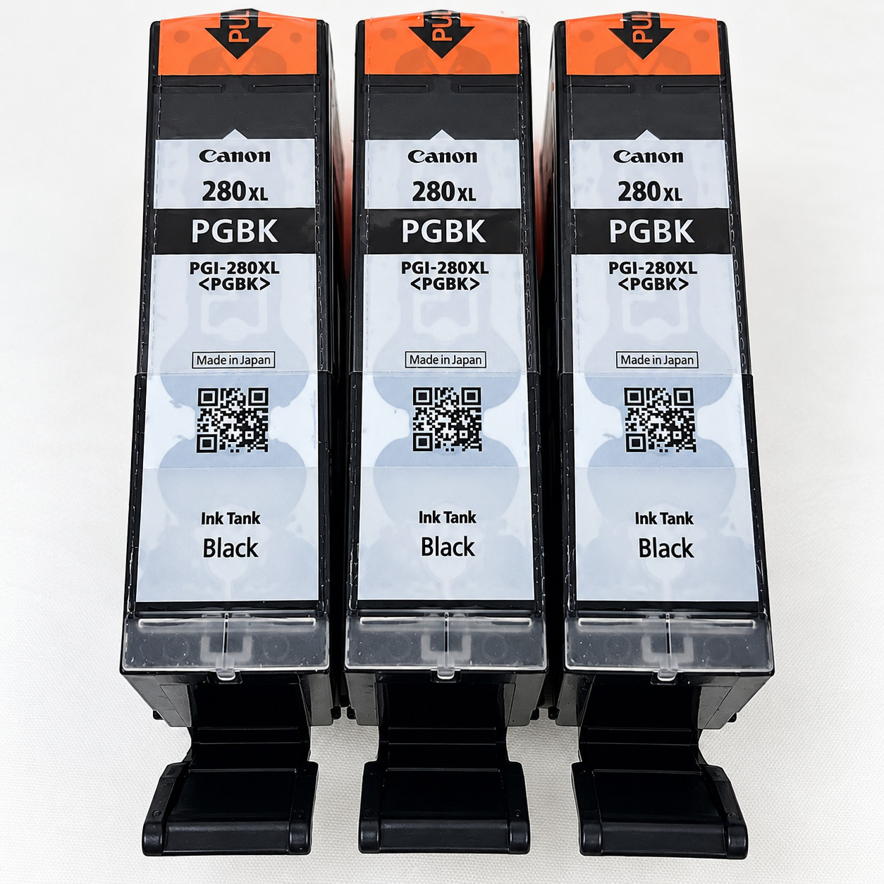 Canon PGI-280XL PGBK Black Ink Cartridges Genuine OEM Lot of 3 No Box