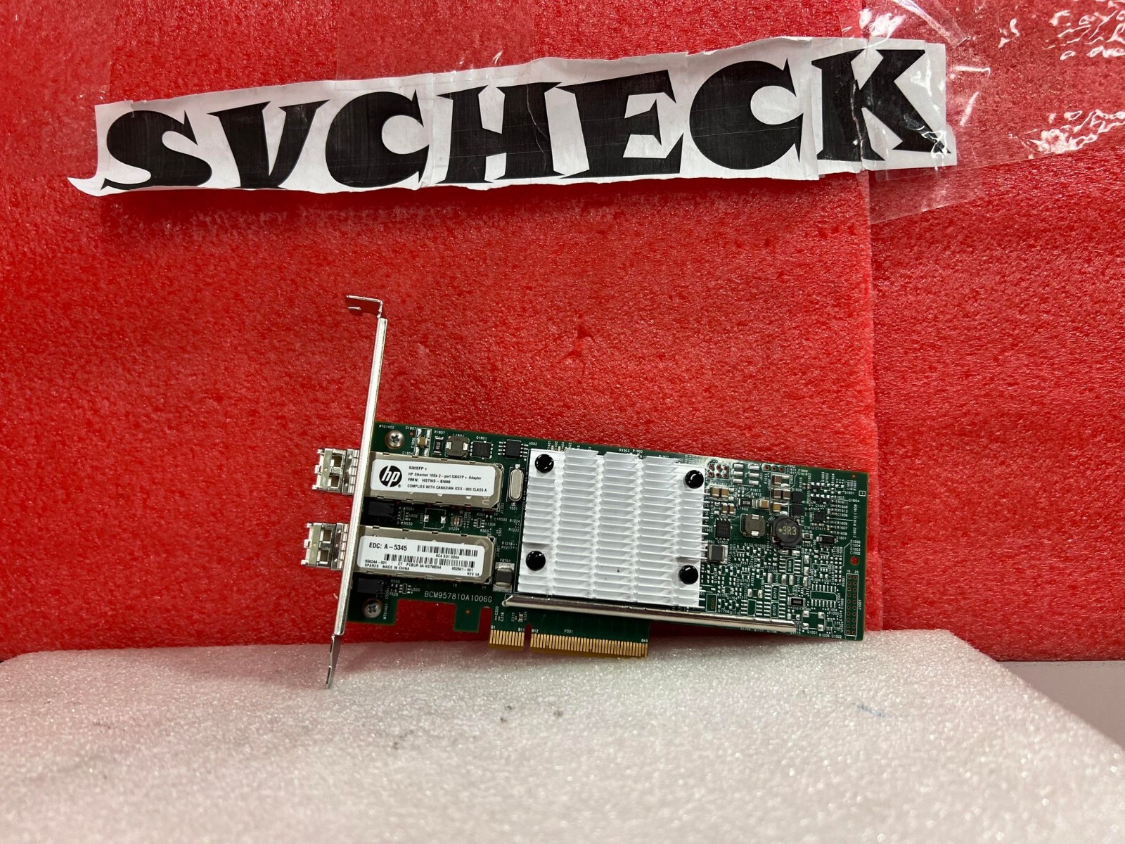 HP 530SFP+ Network Adapter PCI Express 3.0 x8 10 Gigabit Ethernet