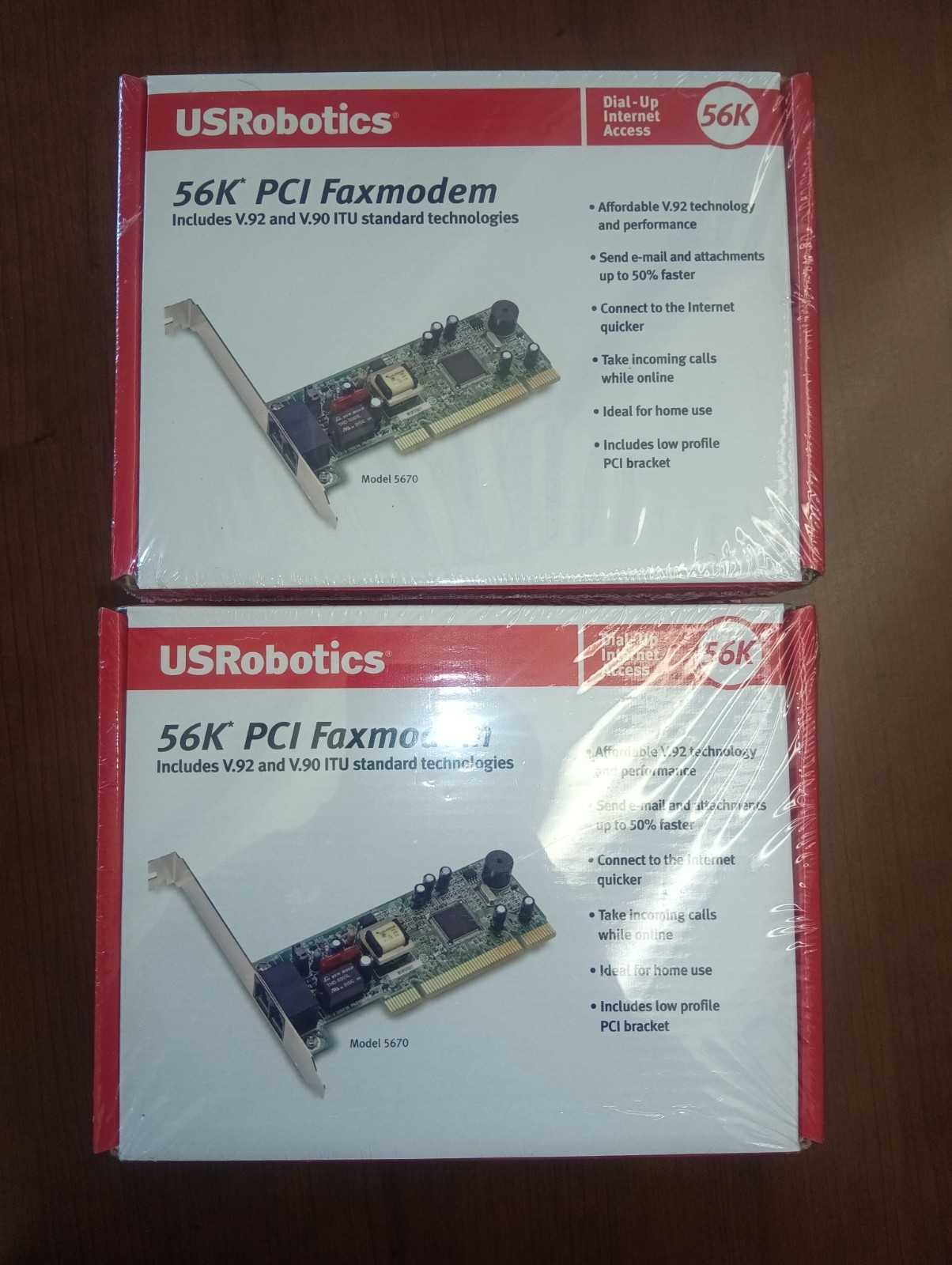 56K PCI Fax modem Includes V.92 & V.90 ITU
