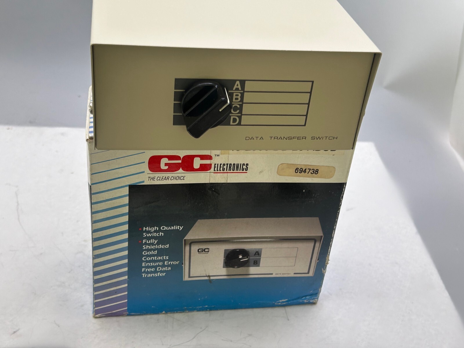 GC Electronics DATA TRANSFER SWITCH 45-2005 DB-25 ABCD