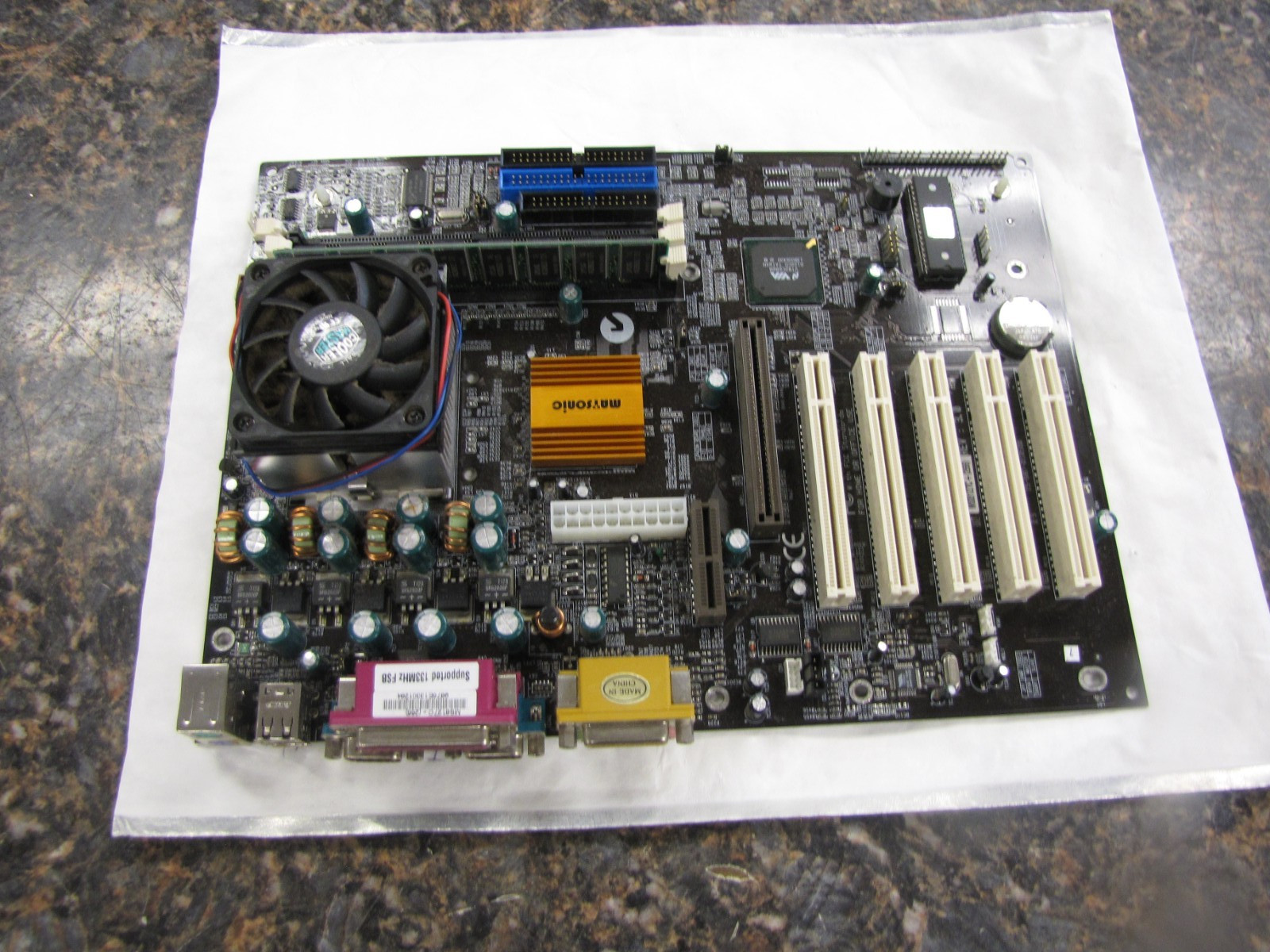 Matsonic MS8127C+ REV 3.0 Motherboard with CPU and RAM