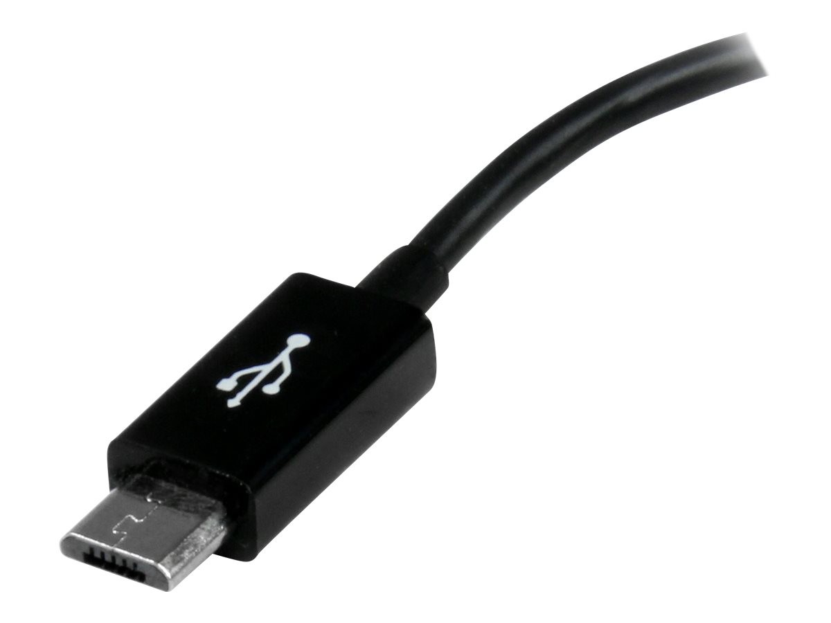 StarTechcom 5in Micro USB to OTG Host Adapter Digital/Data UUSBOTG