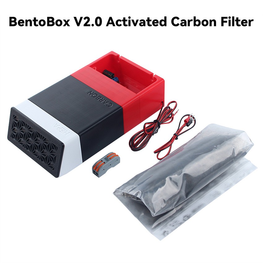 BentoBox V2.0 Activated Carbon Filter for Bambu Lab X1/P1/VORON Series