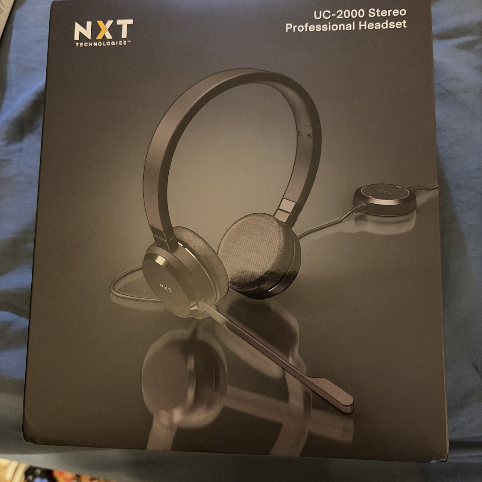 💥 NXT Technologies UC-2000 NX55445 Noise-Cancelling Stereo Headset/ Microphone