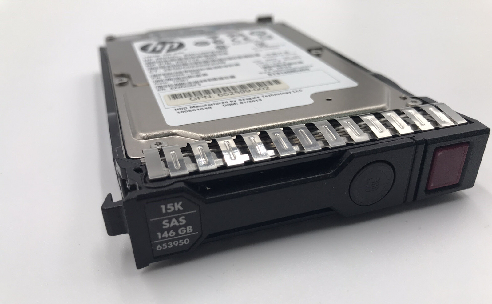 652605-B21  HP 146GB 6G SAS 15K 2.5IN SC ENT HDD 653950-001