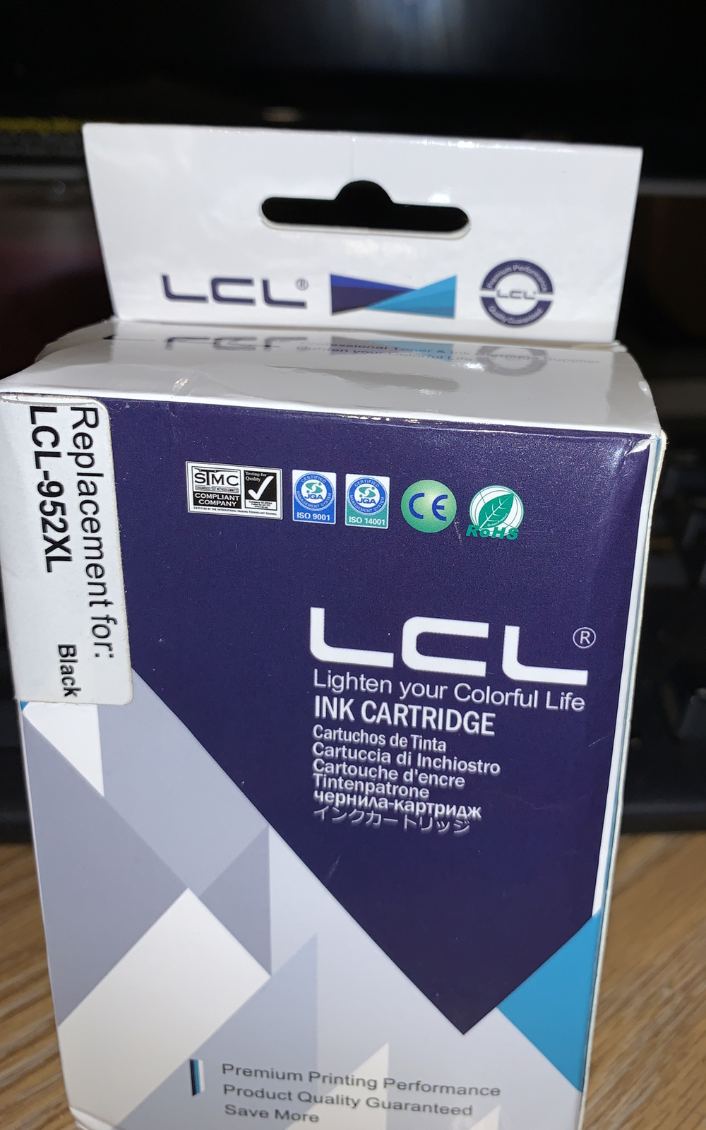 Lighten your colorful life LCL-952XL Black Ink Cartridge