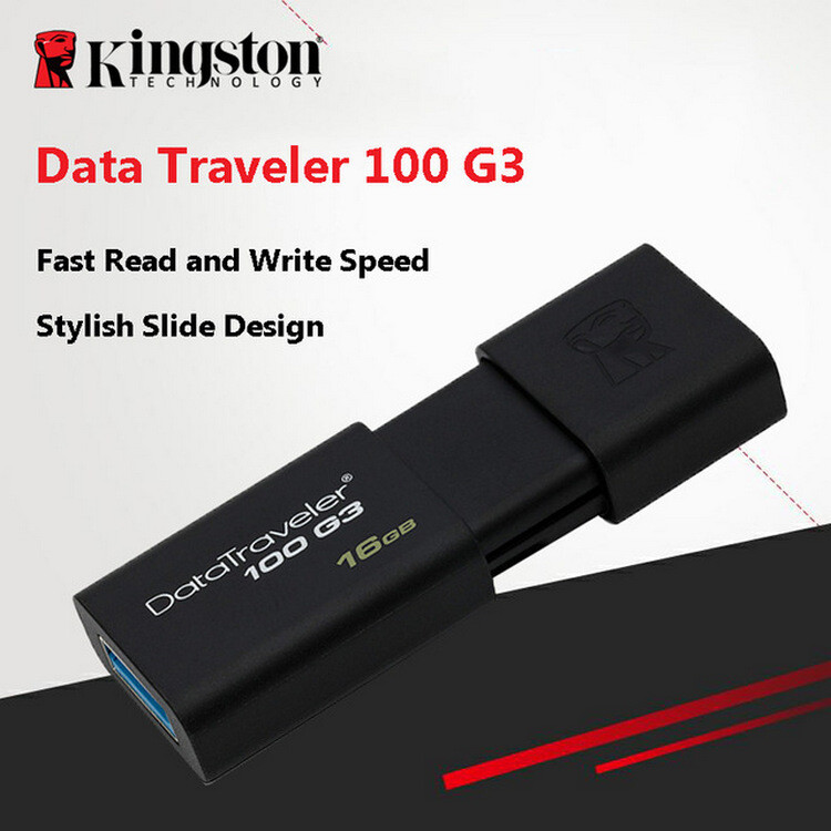 High Speed Kingston U Disk DT100 G3 8GB USB 3.0 Pen Drive Flash Memory Stick