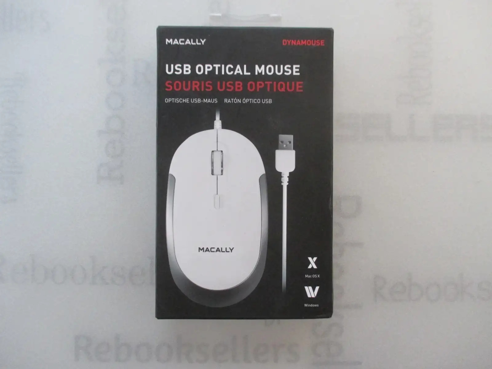 Macally Silent Wired Mouse - Slim & Compact USB Mouse for Apple Mac or Windows..