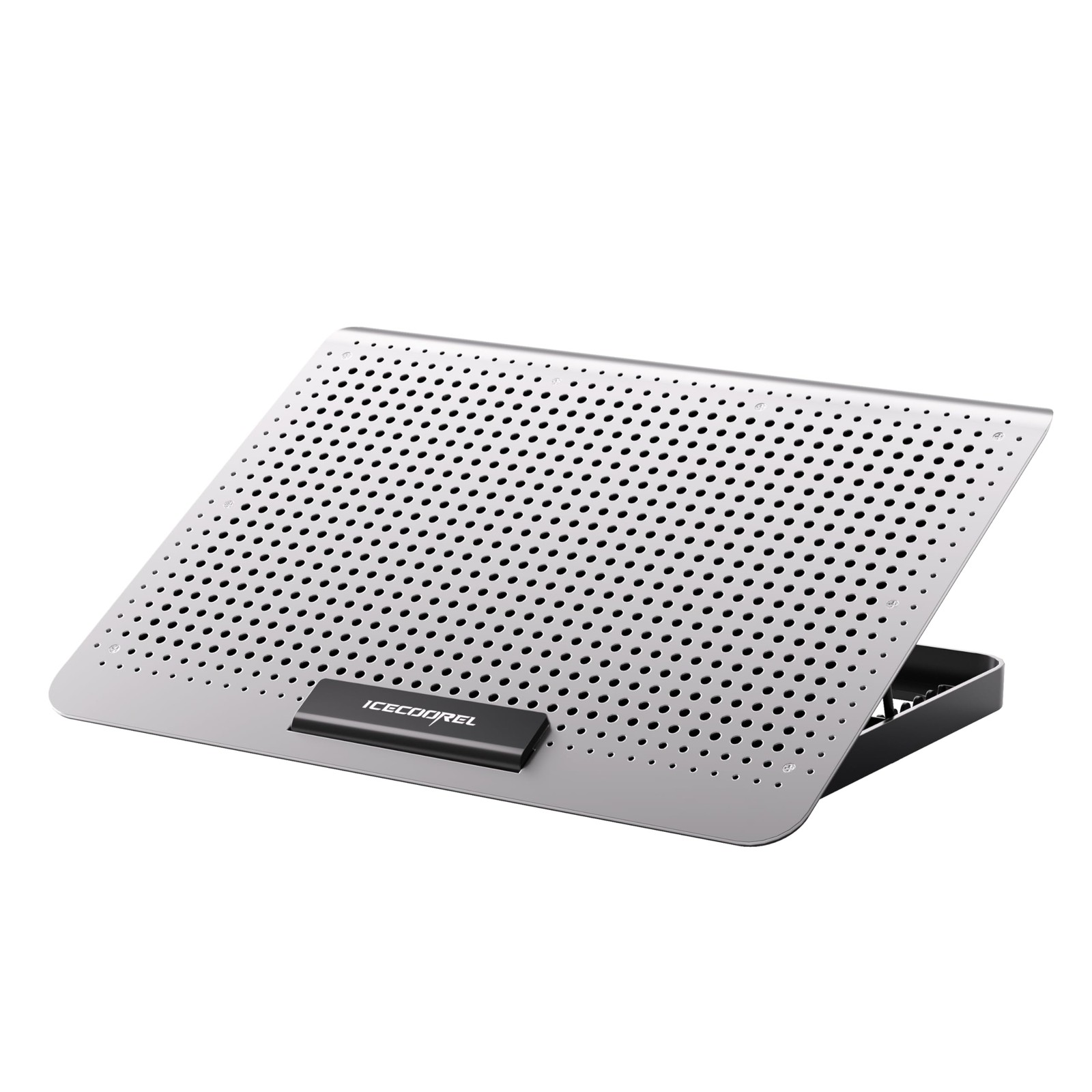 ICE COOREL Aluminum Laptop Cooling Pad, Laptop Cooler Stand with 7 Height Adjust