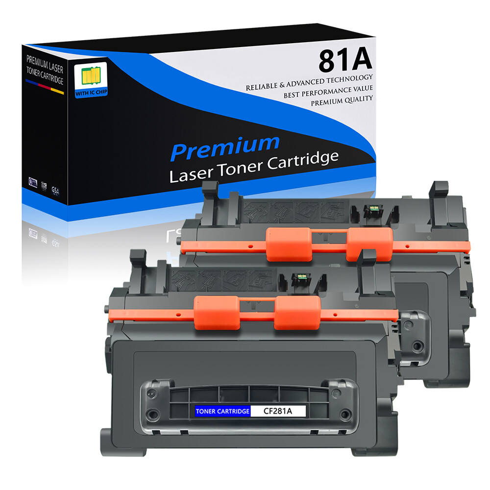 2 Pack CF281A Toner Cartridge For HP Enterprise M604DN M605X M604DN MFP M630f