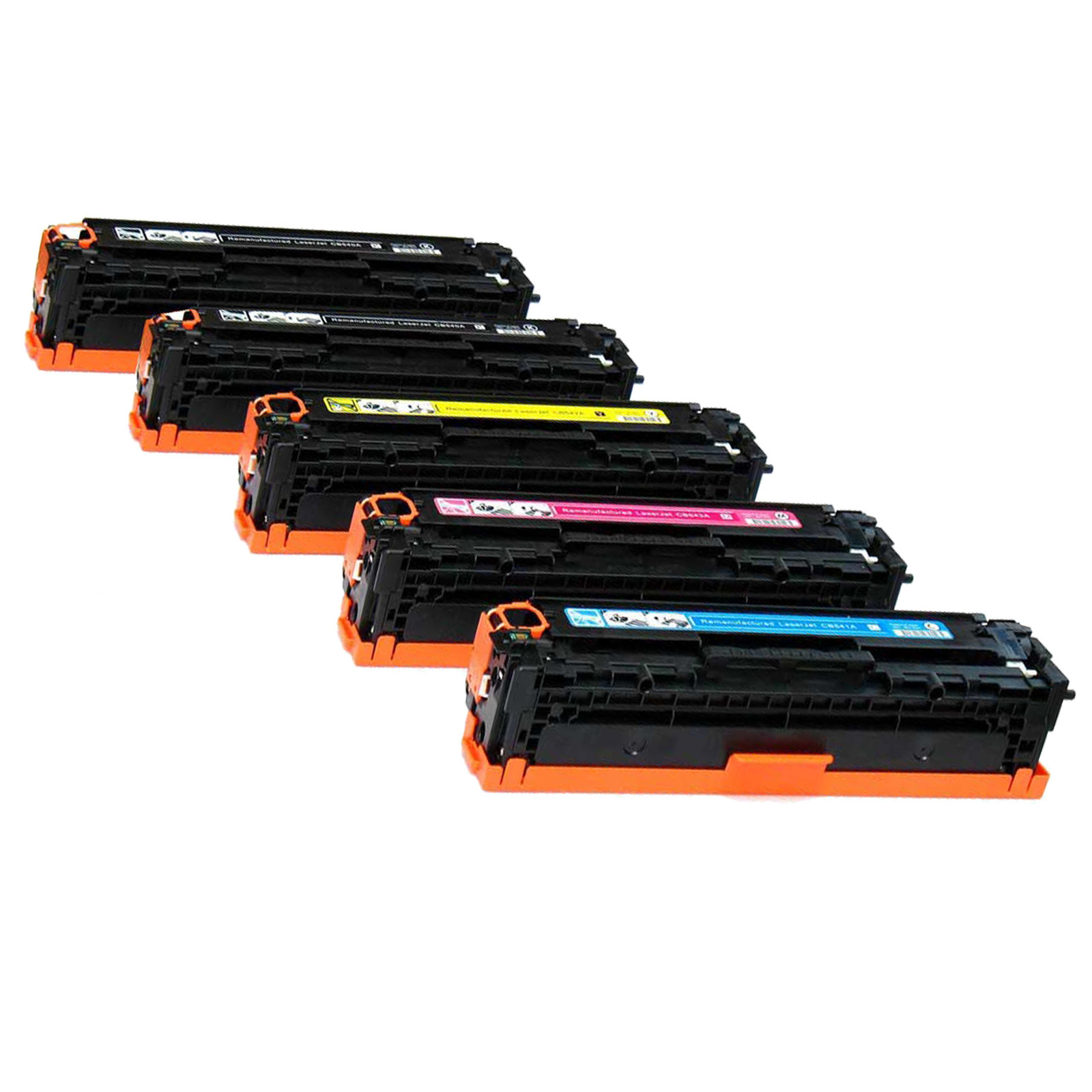 5pk CE320A CE321A CE322A CE323A Toner Fits HP LaserJet Pro CM1415fnw CP1525NW