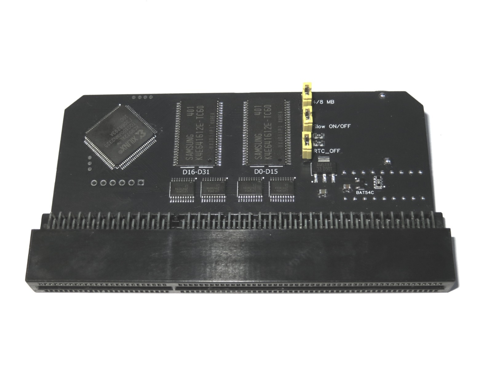 Amiga 1200 Fast Ram 8/4 megabyte (+1.5mb slow ram) + RTC clock , PCMCIA Friendly