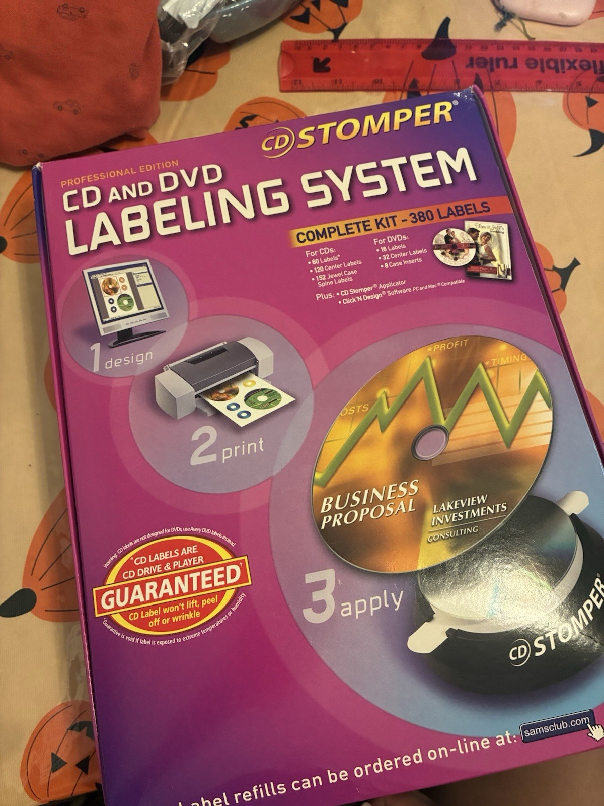 CD Stomper CD & DVD Labeling System Professional Edition Complete Kit