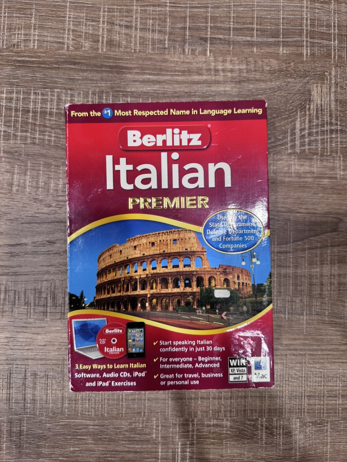 Berlitz Italian Premier PC/Mac Software, Audio CDs, Beginner to Advanced