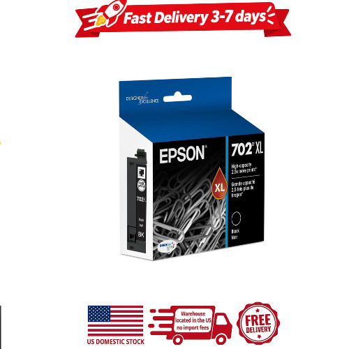Epson 702xl , black ink cartridge, high-capacity