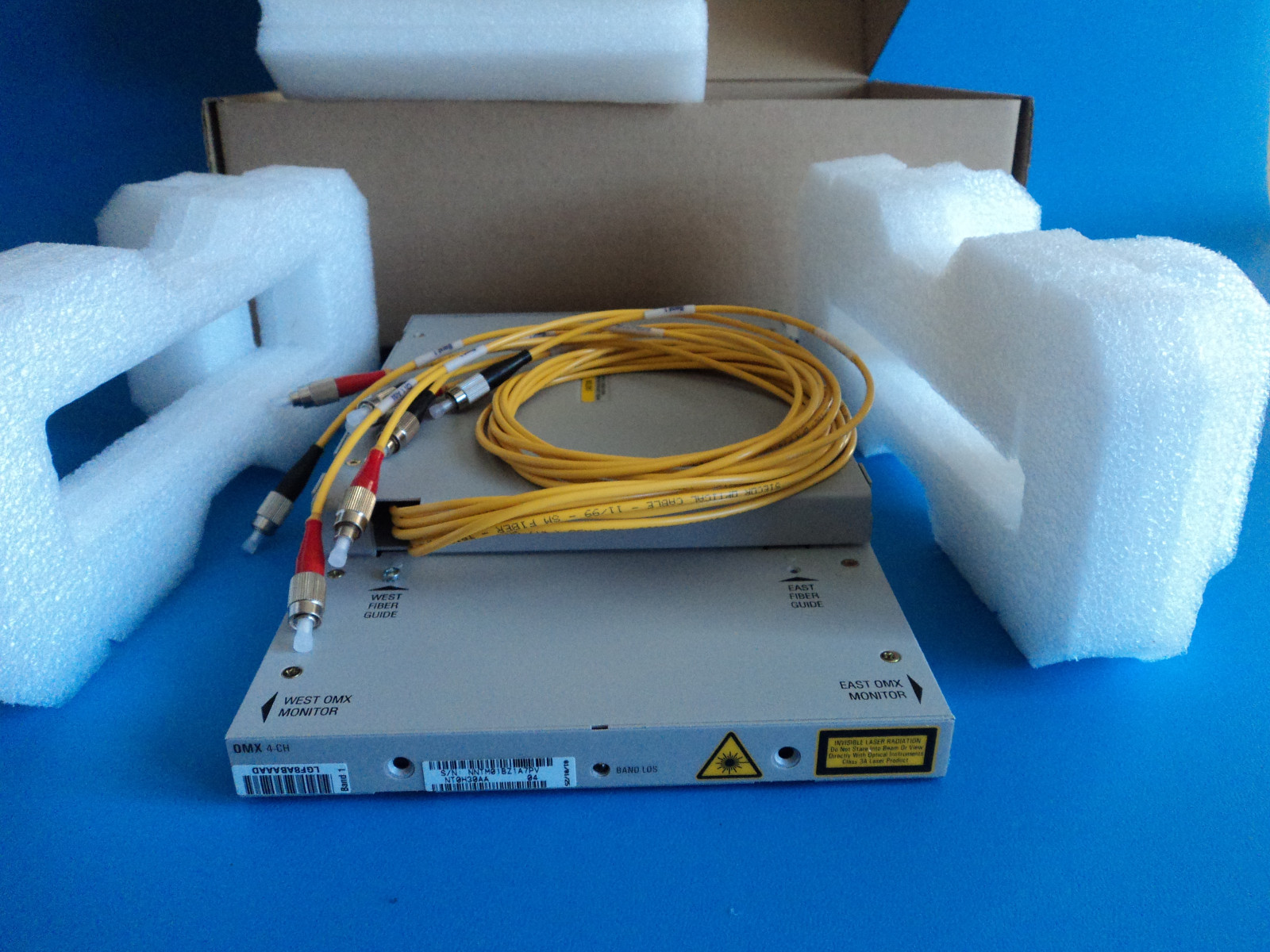Nortel NT0H30AA 04 OPTera 80 Optical Multiplexer Demultiplexer (OMX 4CH - B1) 