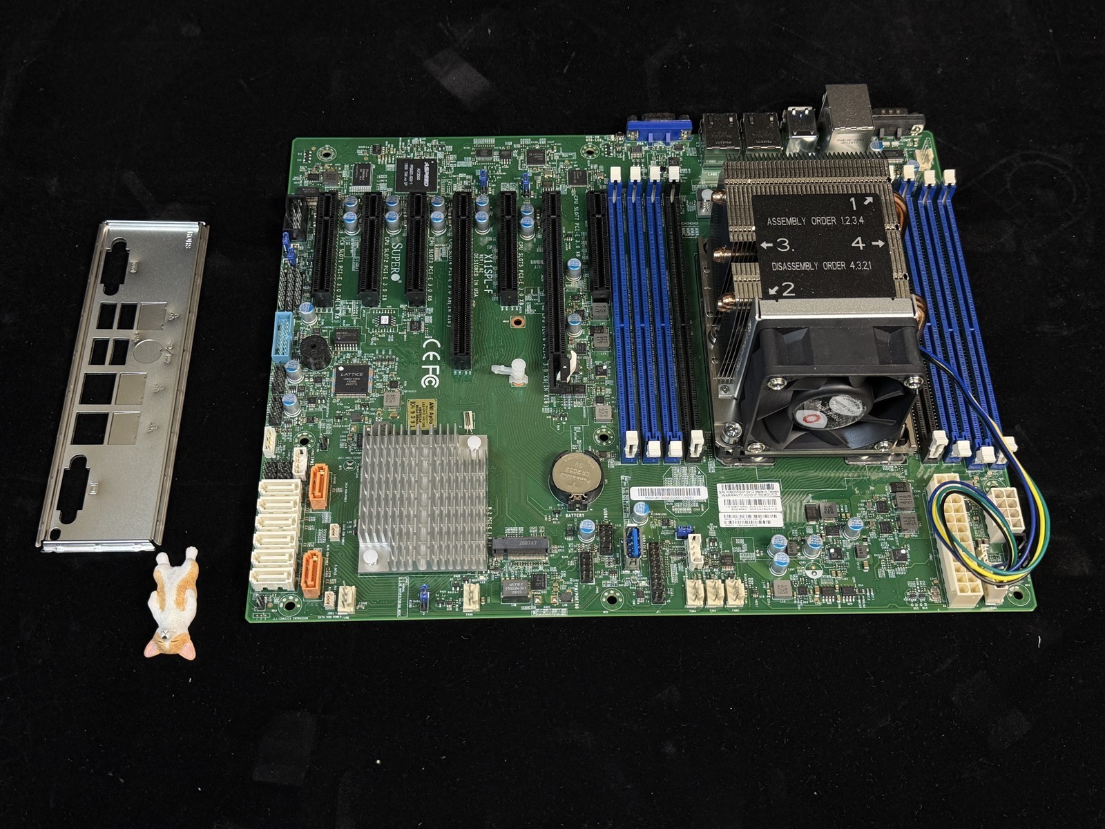 Supermicro X11SPL-F ATX Motherboard LGA 3647 C621 Xeon Scalable w/ I/O Shield