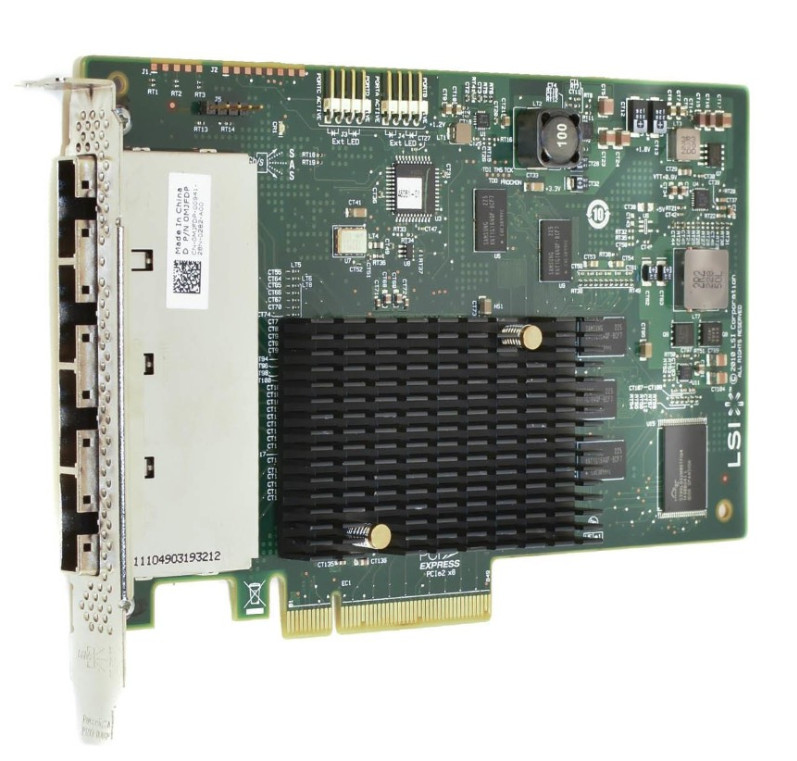 Storage controller Dell S9201-16e adapter 6Gb SAS PCIe 2.0x8 MJFDP