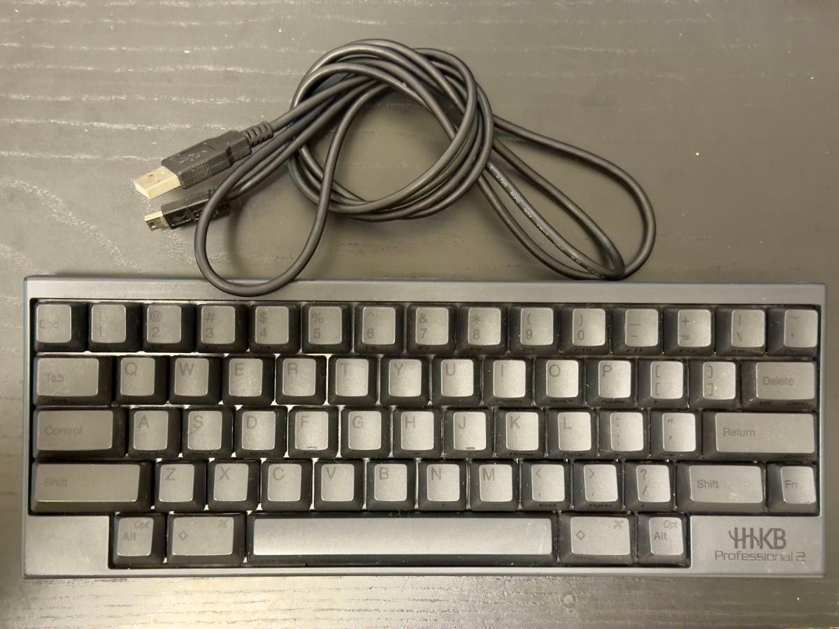 PFU Keyboard HHKB Professional 2 PD-KB400B Black USB Topre Compact Japan