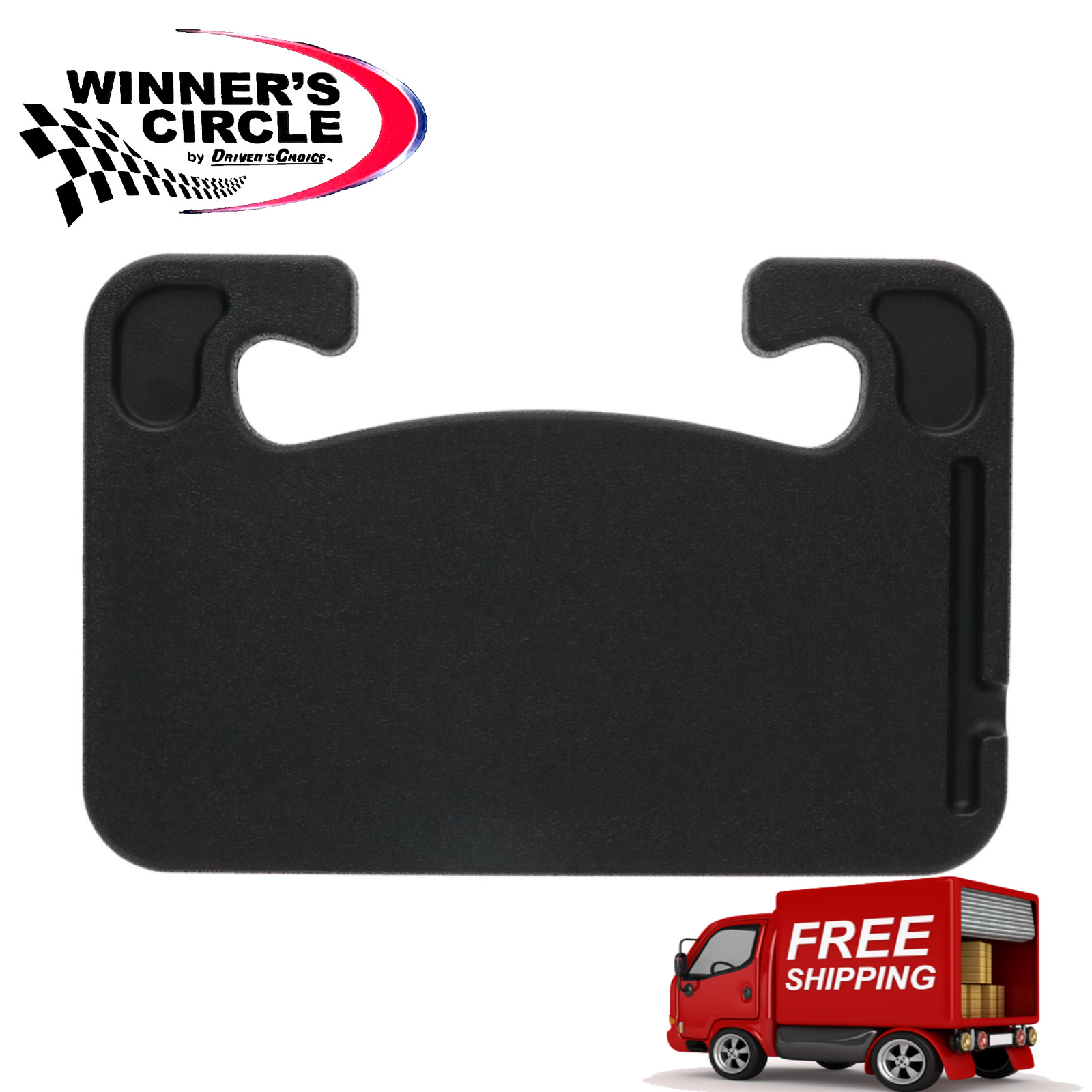 Car Steering Wheel Desk Tray Table for Eating & Storing Laptop fits Most Vehicle