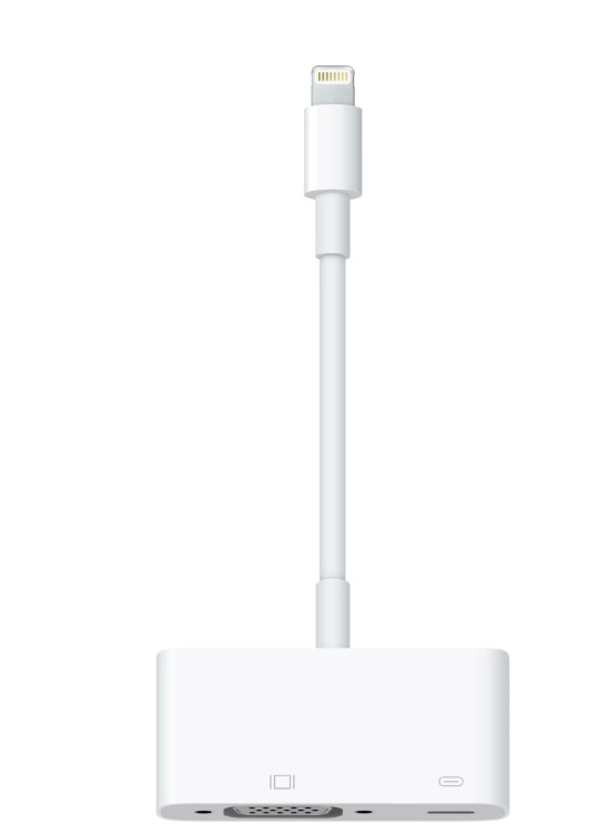 Apple MD825AM/A Lightning to VGA Adapter - New & New Open Box