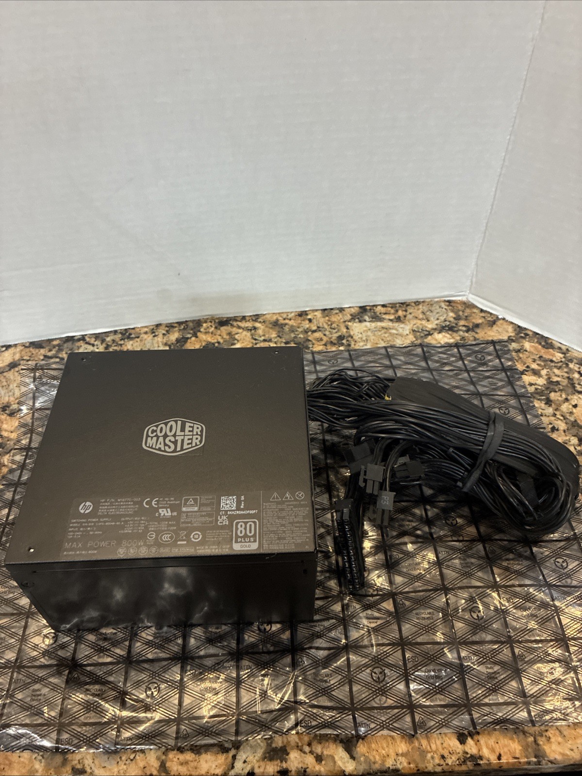 HP Omen Cooler Master 800W 80+ Gold ATX Power Supply M19770-003 DPS-800AB-60 A